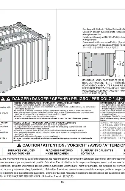 schneider施耐德SSM3... Three-Phase Solid State Relays_ 说明书